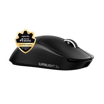 Logitech G PRO X Superlıght 2c Kompakt Kablosuz Oyuncu Mouse - Siyah (outlet)