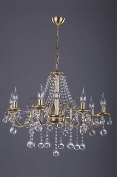 Avize Çarşısı Panama 6 Kollu Eskitme E14 6 Ampul Avize