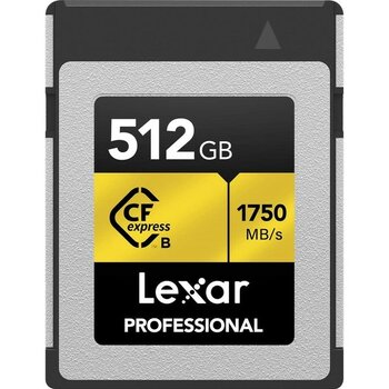 Lexar Gold Series Cfexpress Type-B 512 GB Hafıza Kartı