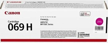 Canon CRG-069H 7600 Sayfa Kırmızı Canon MF754-7 Serisi Yazıcılar Uyumlu Toner