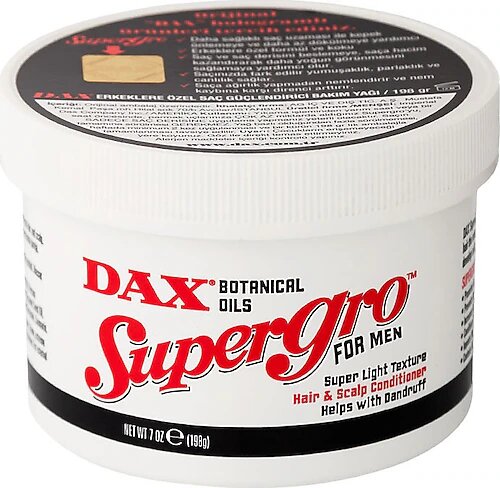 Dax Supergro Erkekler için Saç Bakım Yağı 198 gr