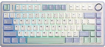 Aula F75 Bej RGB %75 TKL Gray Switch Kablolu/Kablosuz Mekanik Oyuncu Klavyesi