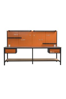 PONİS METAL 3metre 4 Çekmeceli Çalışma Tezgahı