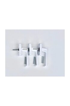 EVA Pvc Pimapen Kapı Pencere Kolu Beyaz 3 Adet