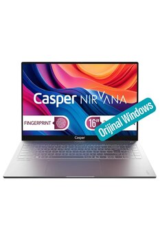 Casper Nirvana S100 300NIT i5-13420H 32GB DDR5 1TB SSD 16" W11H Laptop S100.1342-DF00P-G-F