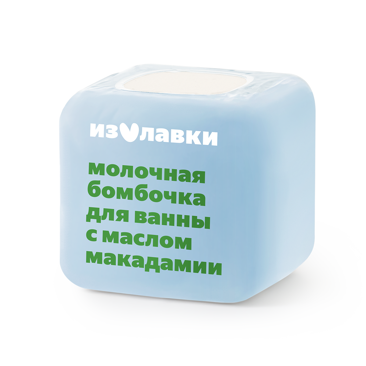 Изображение товара Бомбочка для ванны «Из Лавки» молочная 165 г