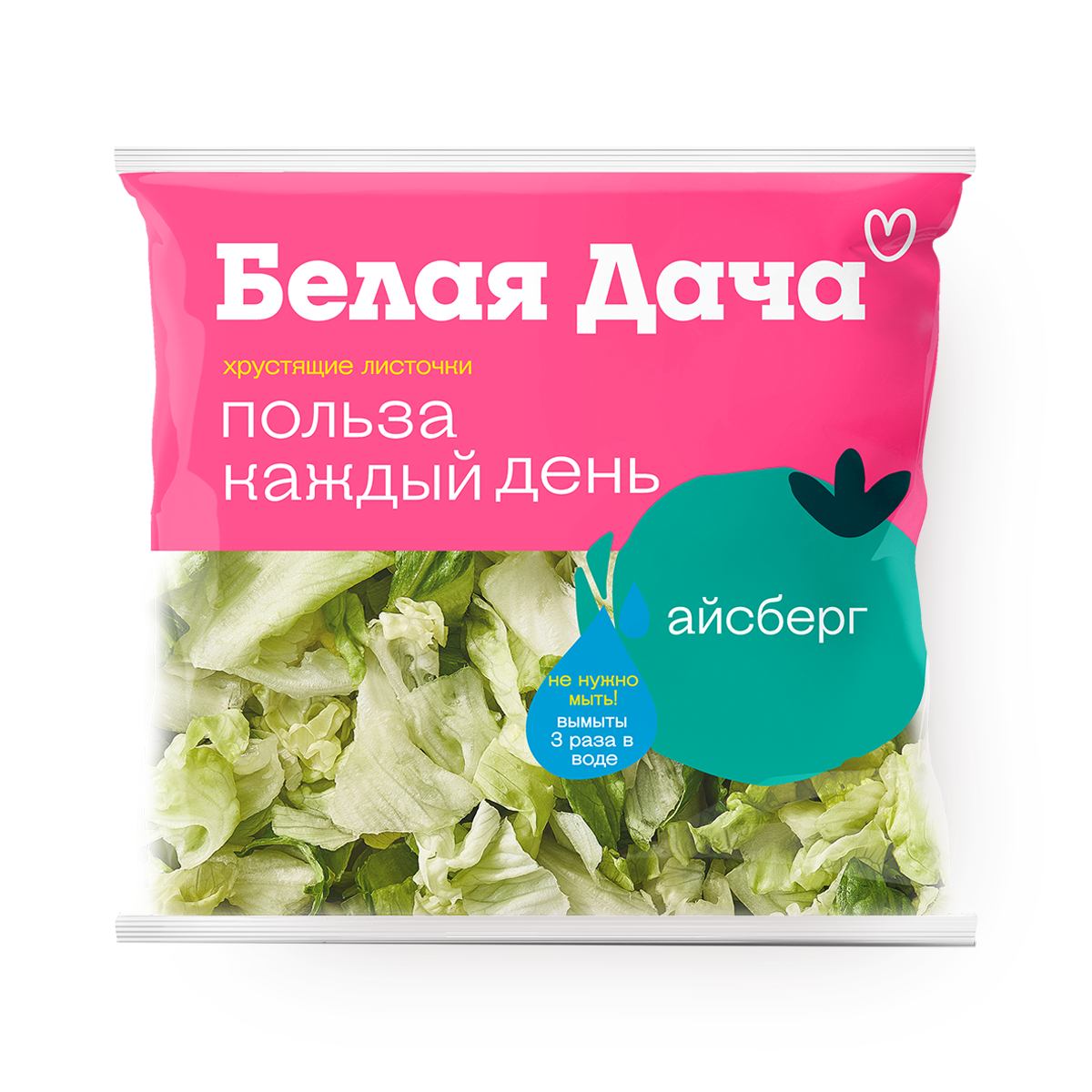 Изображение товара Салат Айсберг хрустящий «Белая дача» 150 г