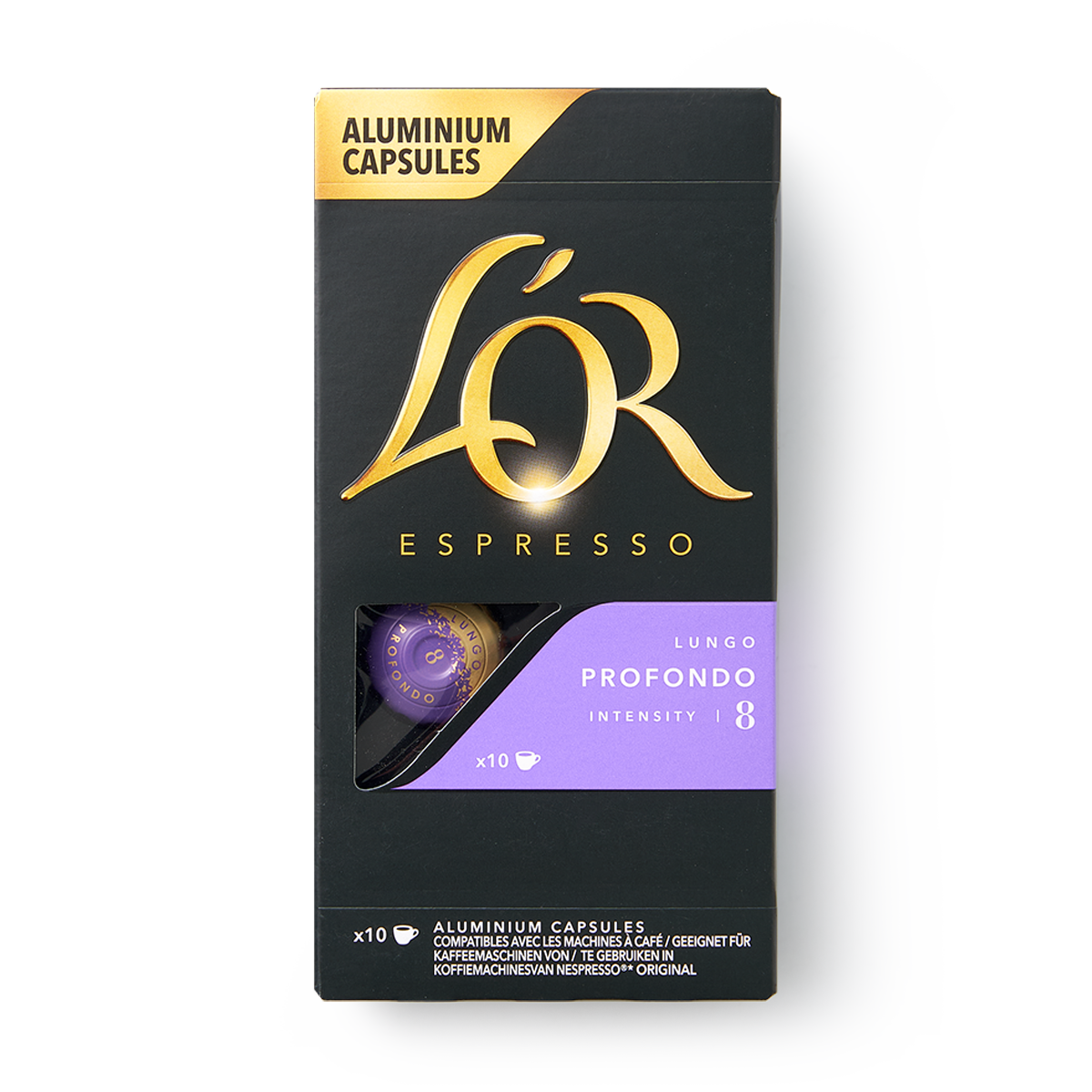 Изображение товара Кофе в капсулах Lungo Profondo L'OR для Nespresso 10 шт.