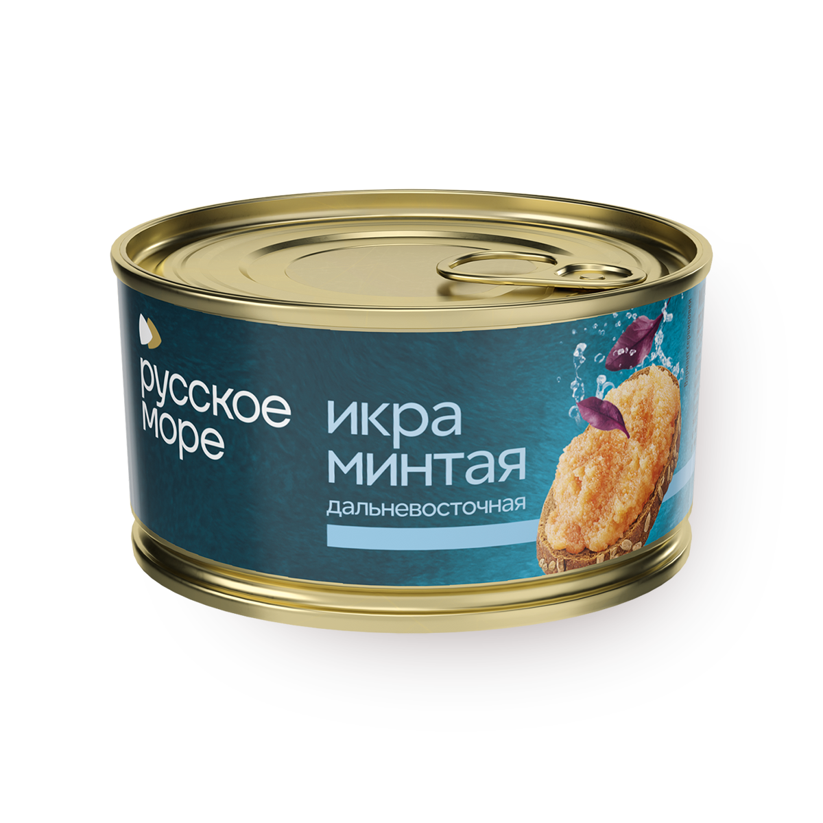 Изображение товара Икра минтая Дальневосточная «Русское море» 130 г