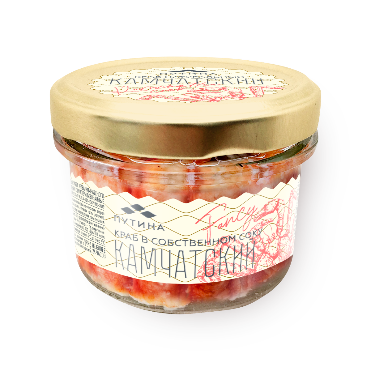 Изображение товара Краб камчатский Fancy «Путина» 210 г