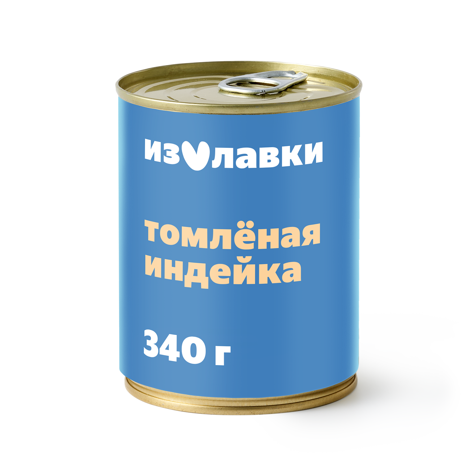 Изображение товара Индейка «Из Лавки» томлёная в собственном соку 340 г