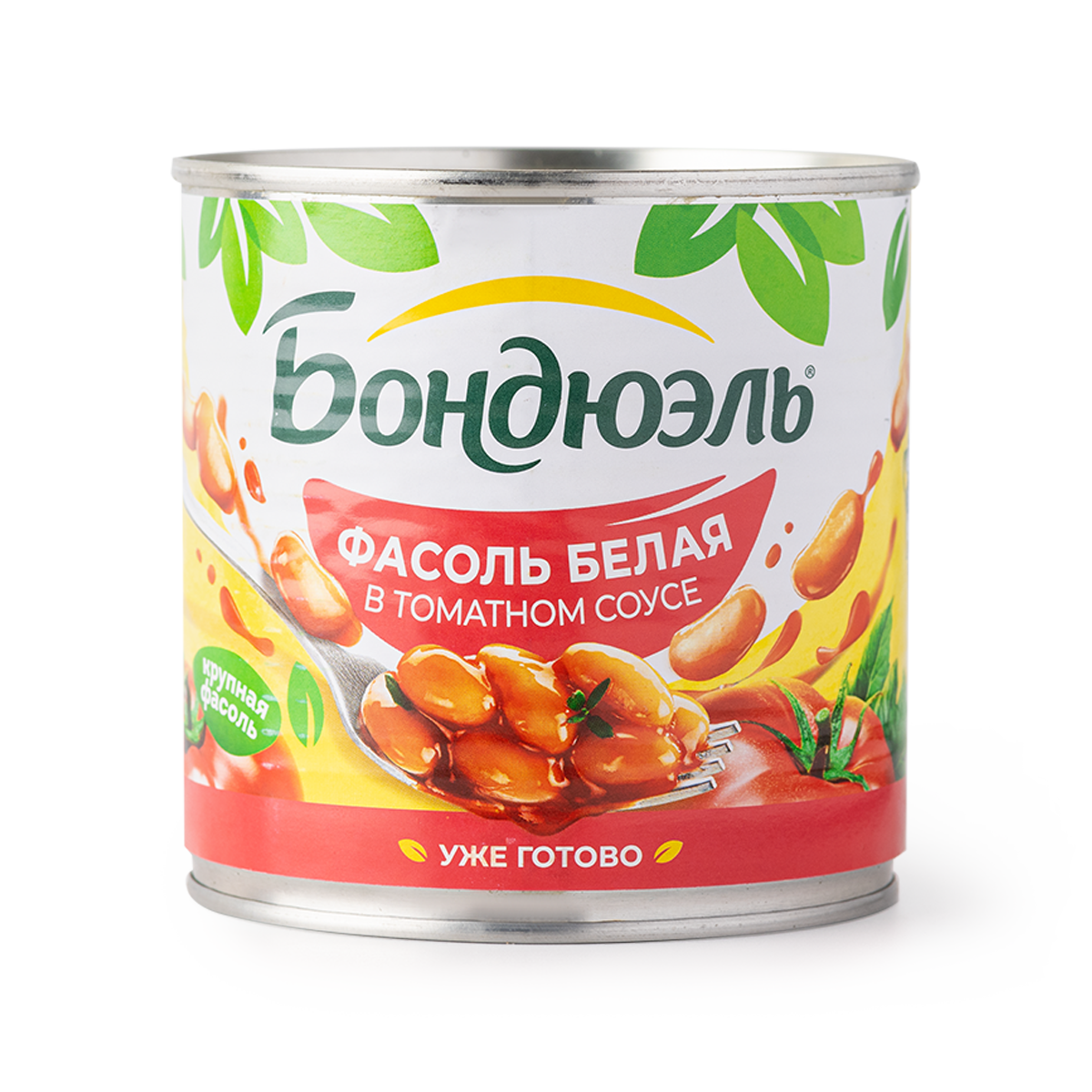 Изображение товара Фасоль белая в томатном соусе Bonduelle 400 мл