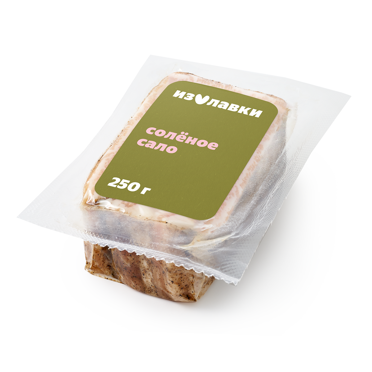 Изображение товара Сало Белорусское «Из Лавки» солёное 250 г