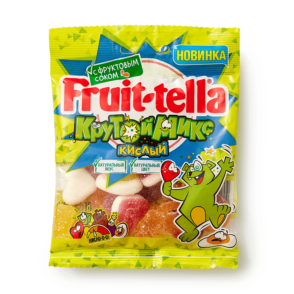 Изображение товара Мармелад Fruittella Крутой микс кислый 70 г