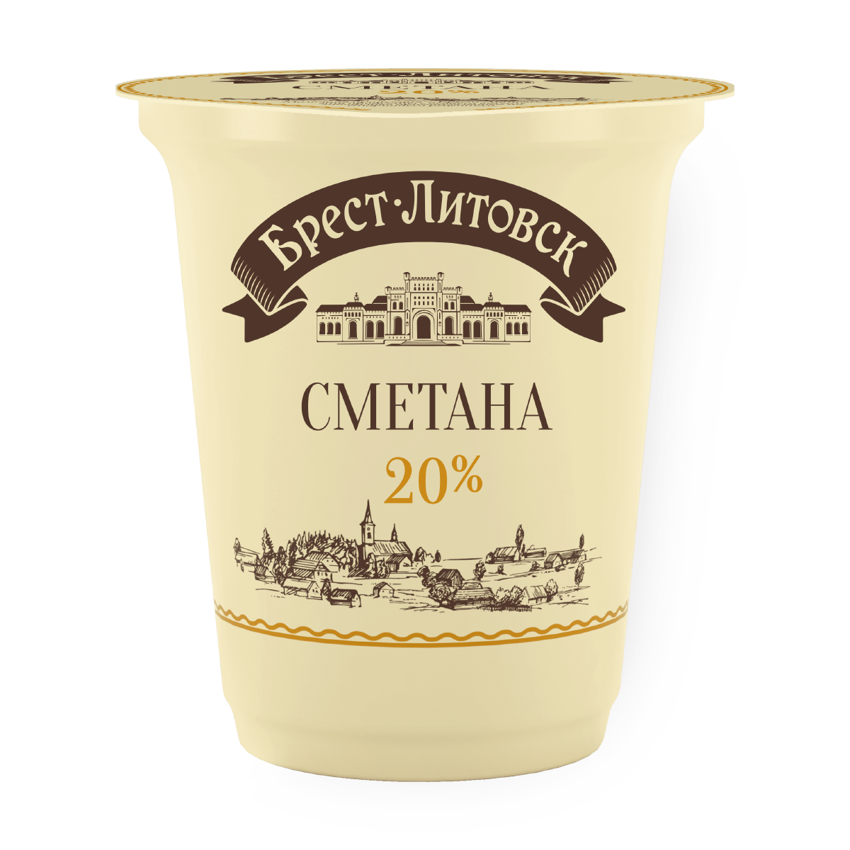 Изображение товара Сметана 20% «Брест-Литовск» 300 г