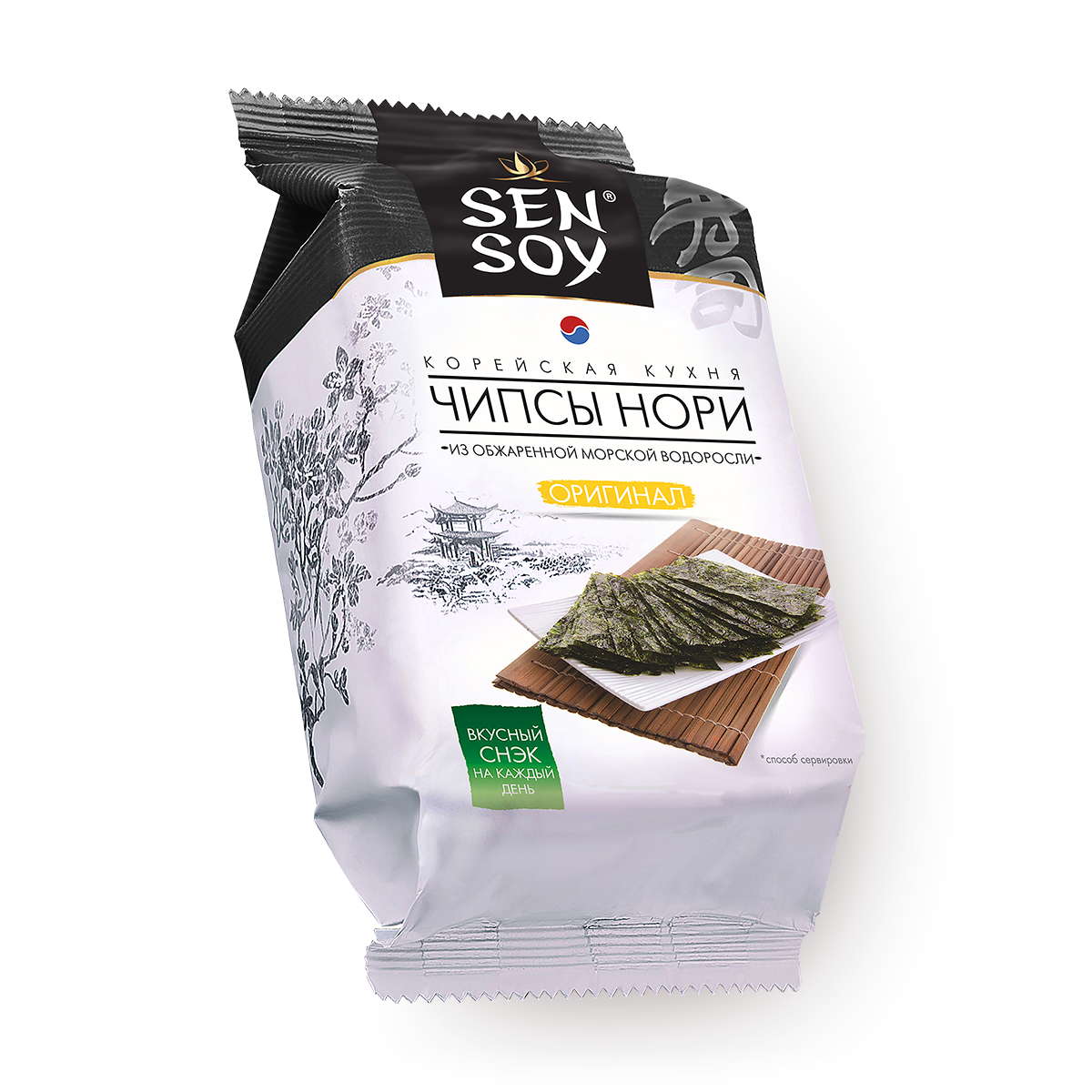 Изображение товара Чипсы Нори Sen Soy Original 4,5 г