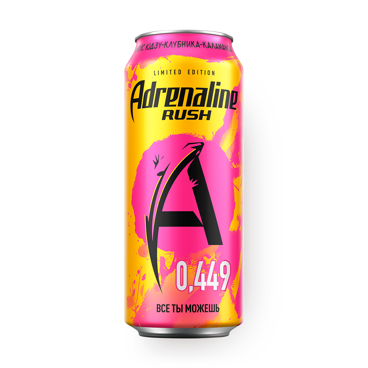Изображение товара Энергетический напиток Adrenaline Rush Юдзу Каламанси 449 мл