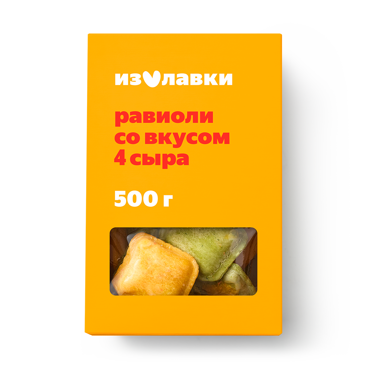 Изображение товара Равиоли 4 сыра из натуральных ингредиентов "Из Лавки", 500 г