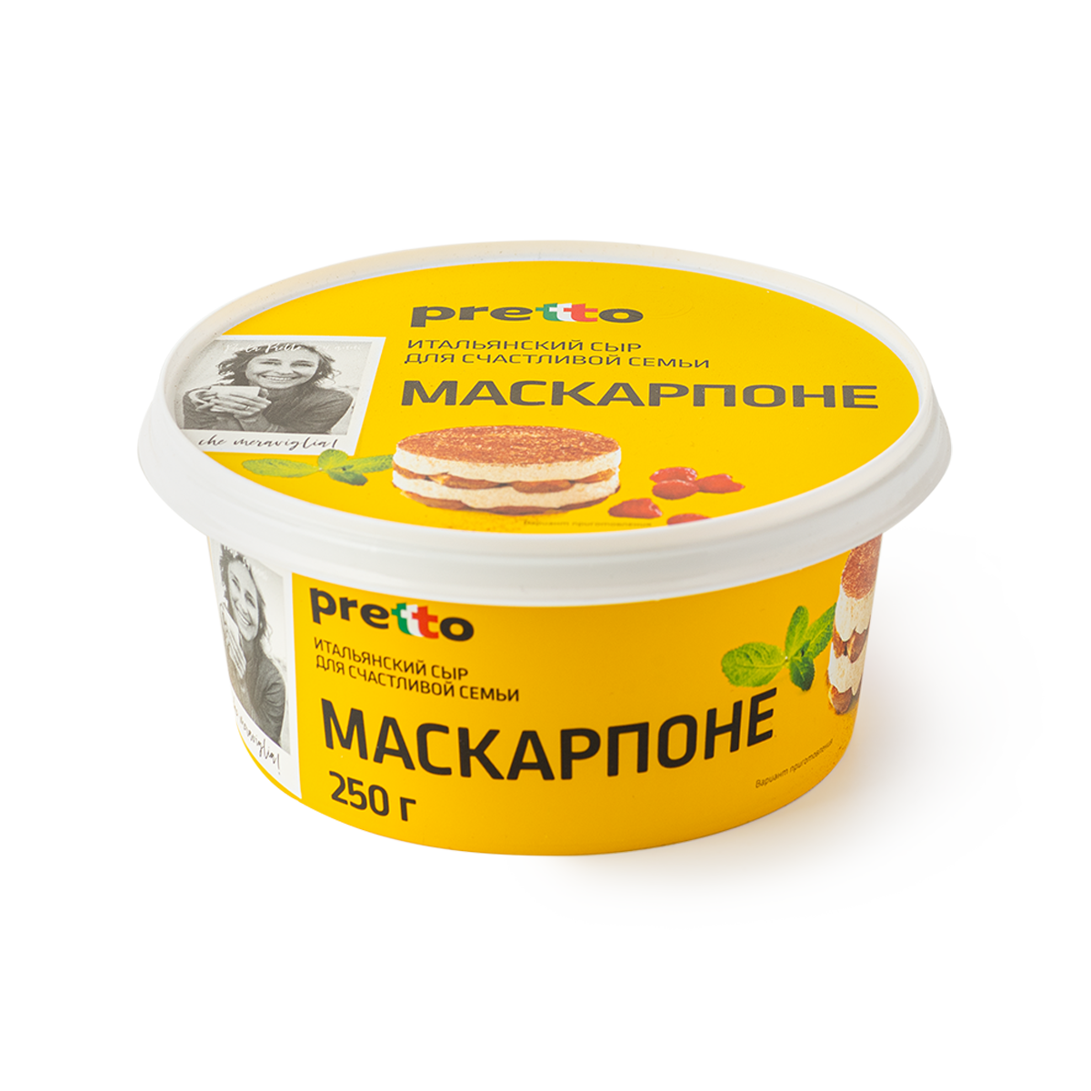 Изображение товара Сыр Маскарпоне Pretto 80% 250 г