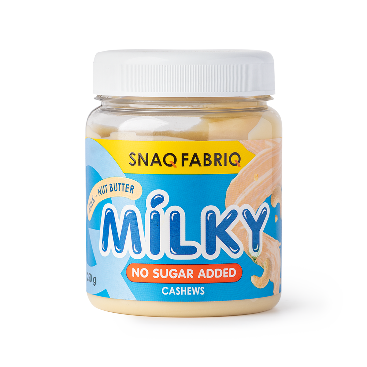 Изображение товара Паста молочно-ореховая Snaq Fabriq без сахара 250 г