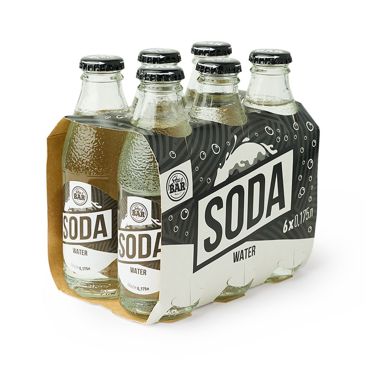 Изображение товара Вода содовая Star Bar 6 × 175 мл