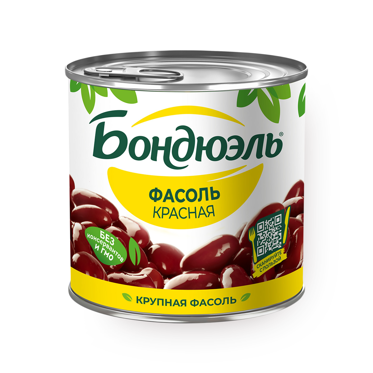 Изображение товара Фасоль красная Bonduelle натуральная 400 г