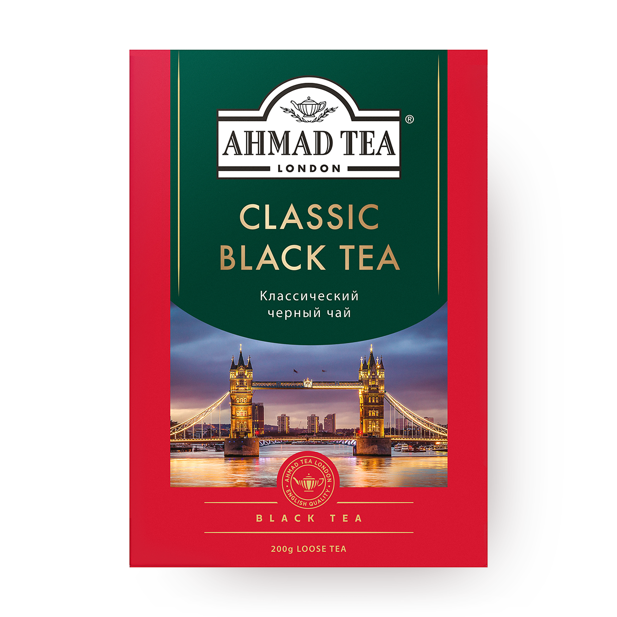 Изображение товара Чай чёрный Classic Ahmad Tea листовой 200 г