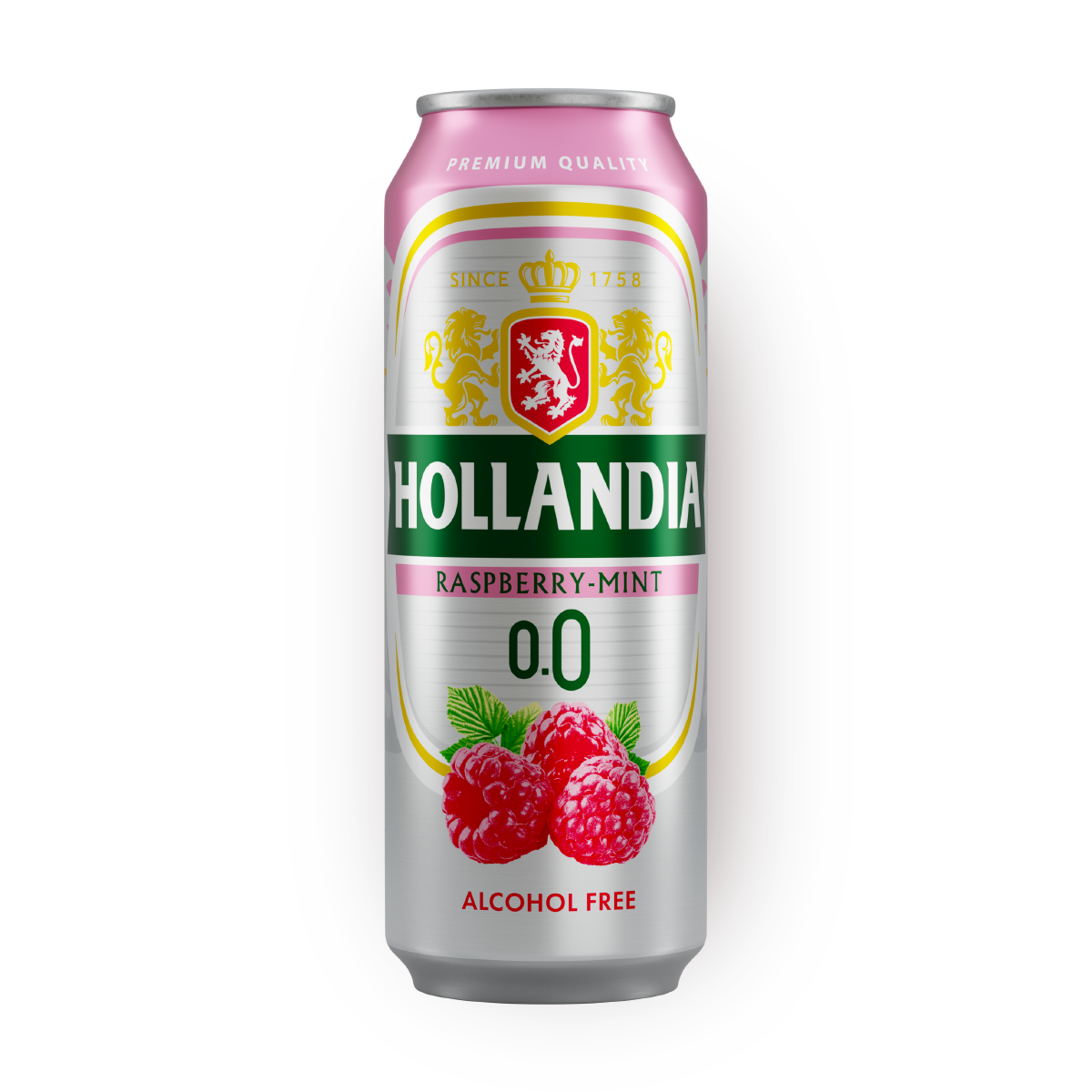 Изображение товара Пивной напиток 0,0% Hollandia малина 450 мл