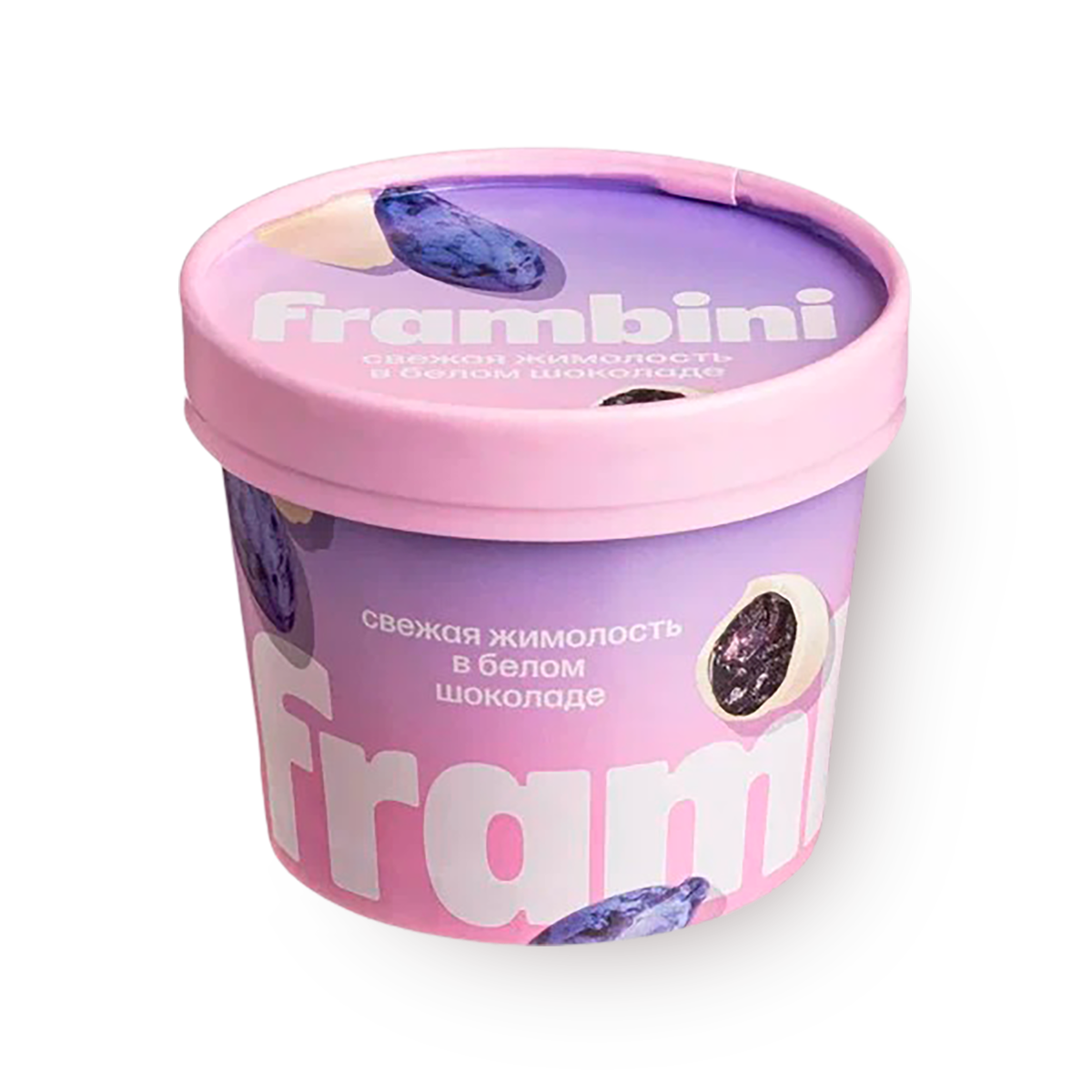 Изображение товара Жимолость в белом шоколаде Frambini быстрозамороженная 130 г