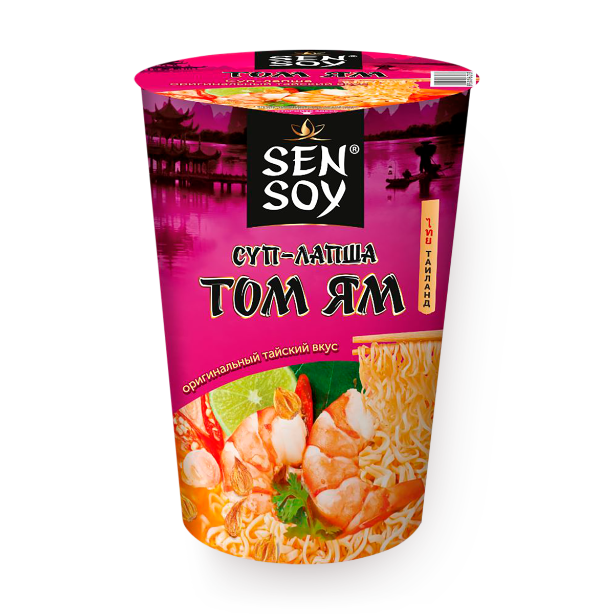 Изображение товара Суп лапша Том Ям Sen Soy 65 г