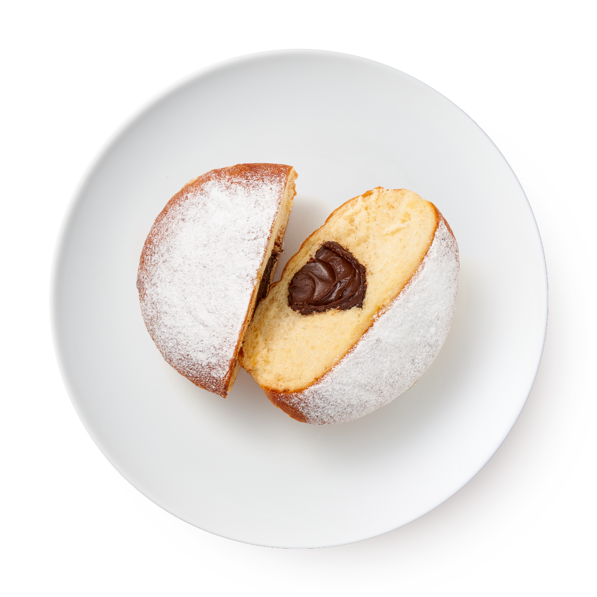 Изображение товара Пончик с шоколадной начинкой 90 г