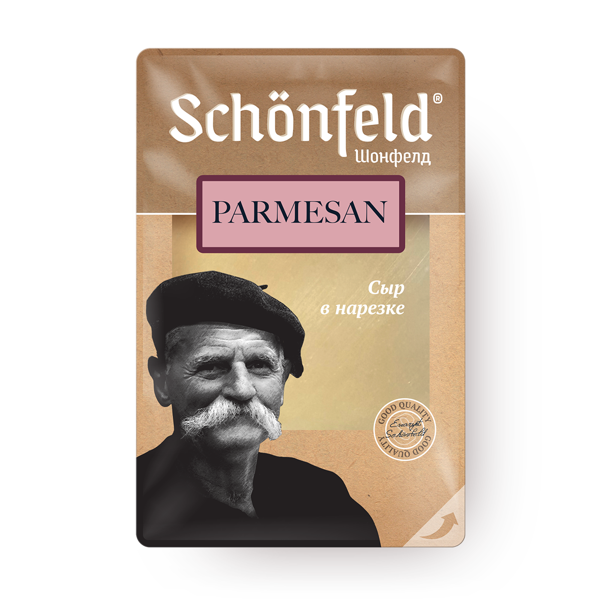 Изображение товара Сыр Пармезан Schonfeld 40% нарезка 125 г