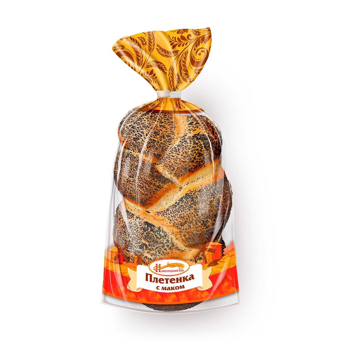 Изображение товара Плетёнка с маком «Нижегородский хлеб» 400 г