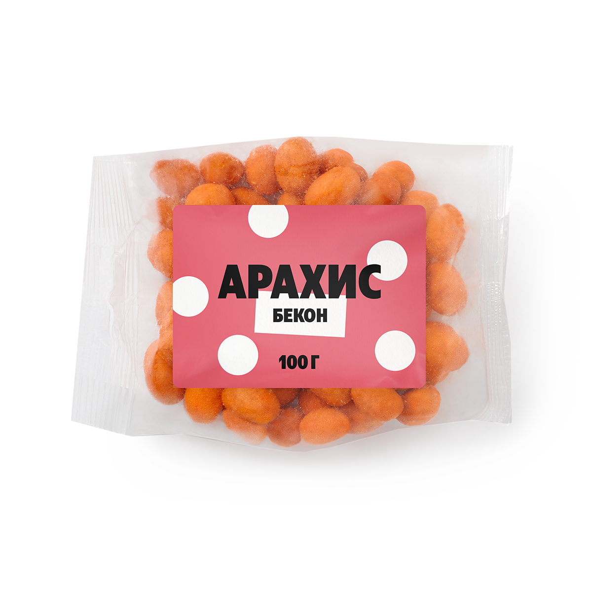 Изображение товара Арахис в хрустящей корочке со вкусом бекона 100 г
