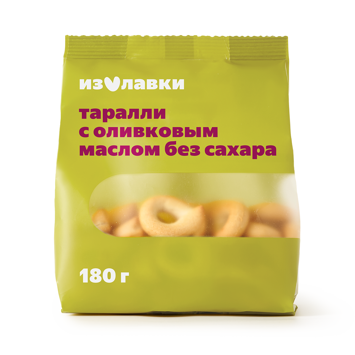 Изображение товара Таралли «Из Лавки» с оливковым маслом без сахара 180 г