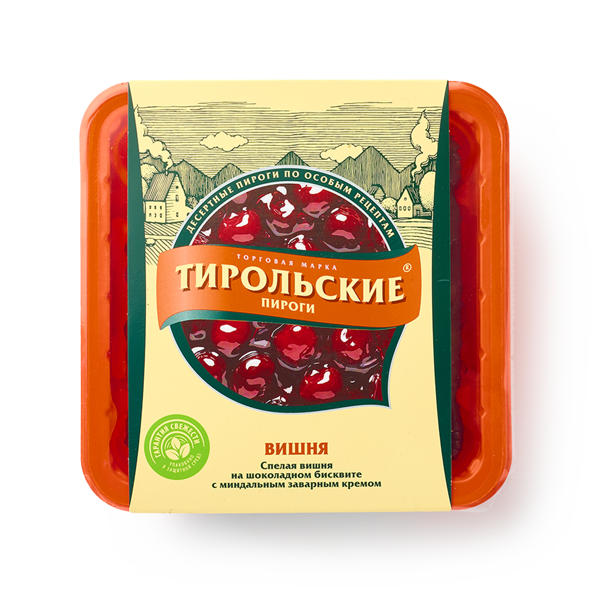 Изображение товара Пирог мини Вишня «Тирольские пироги» 250 г