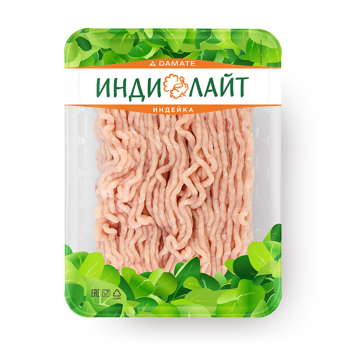 Изображение товара Фарш из филе грудки индейки «Индилайт» 450 г