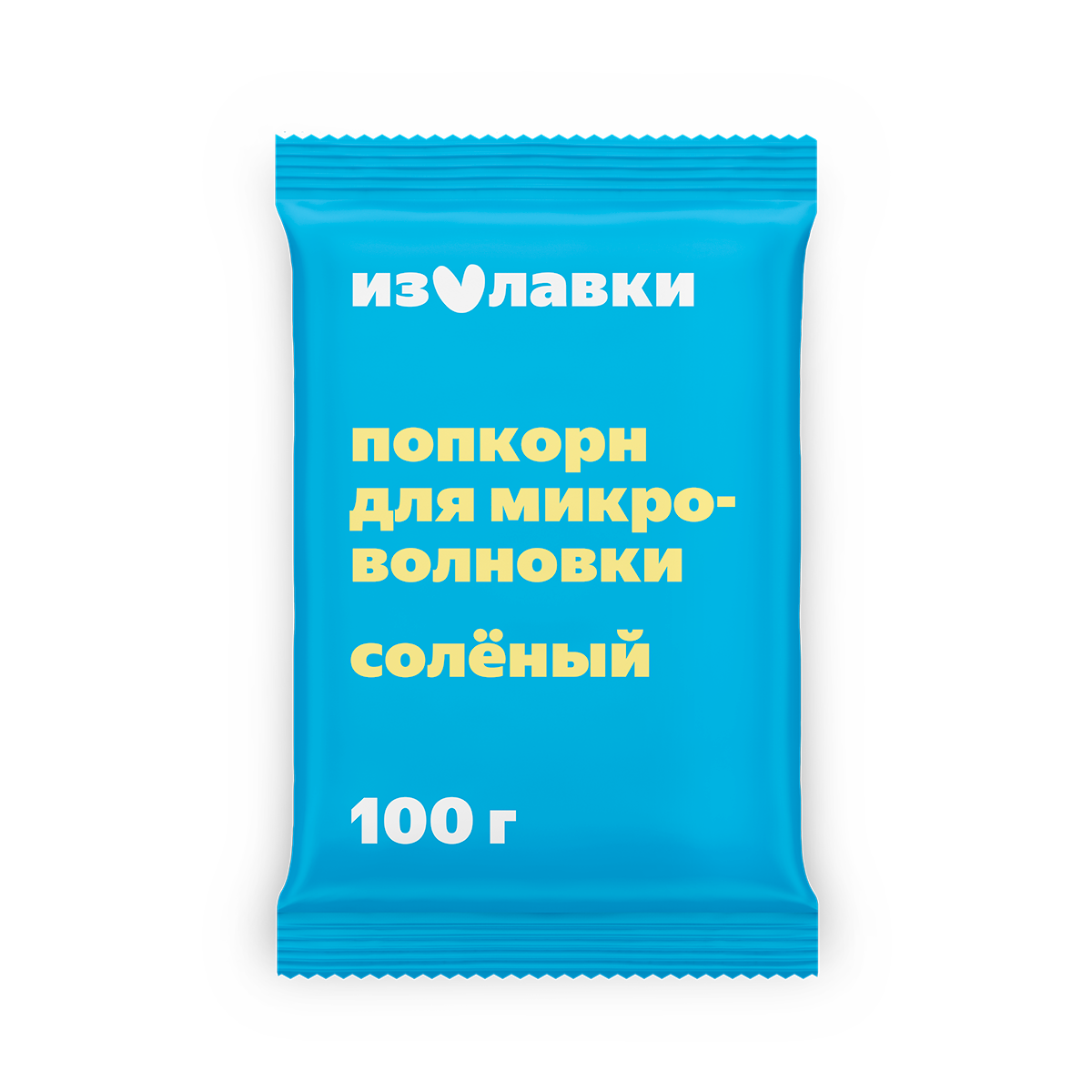 Изображение товара Попкорн для СВЧ солёный «Из Лавки» 100 г