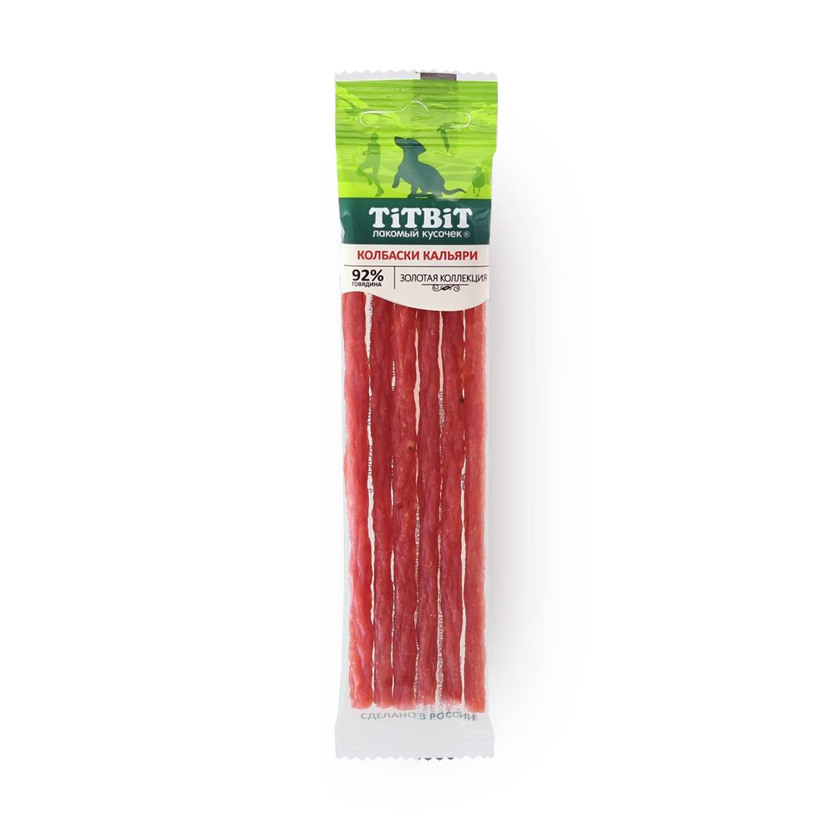 Изображение товара Лакомство для собак Titbit Колбаски Кальяри 20 г
