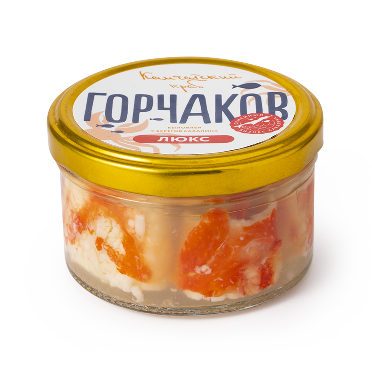 Изображение товара Краб камчатский Люкс «Горчаков» 180 г