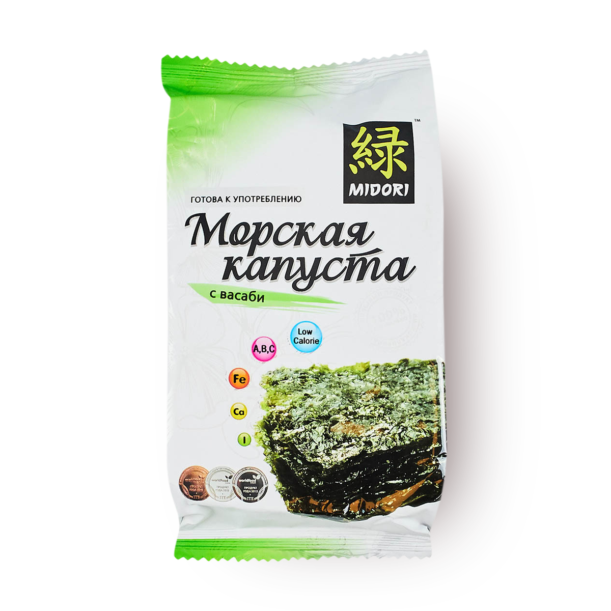 Изображение товара Морская капуста Midori с васаби 5 г