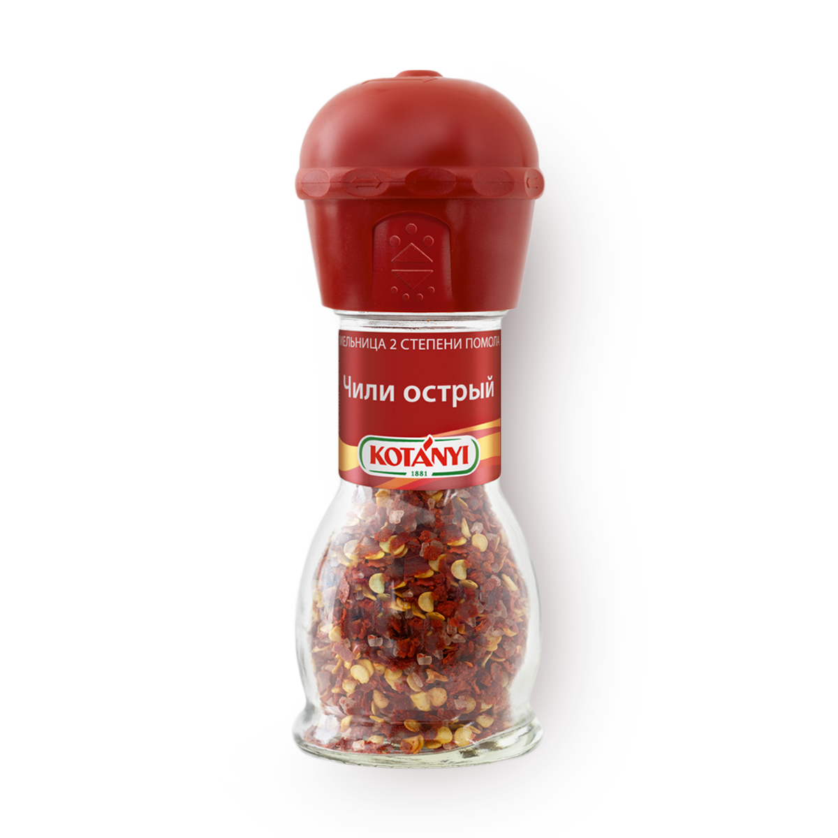 Изображение товара Перец чили острый Kotanyi мельница 35 г