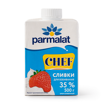 Сливки 35% Parmalat