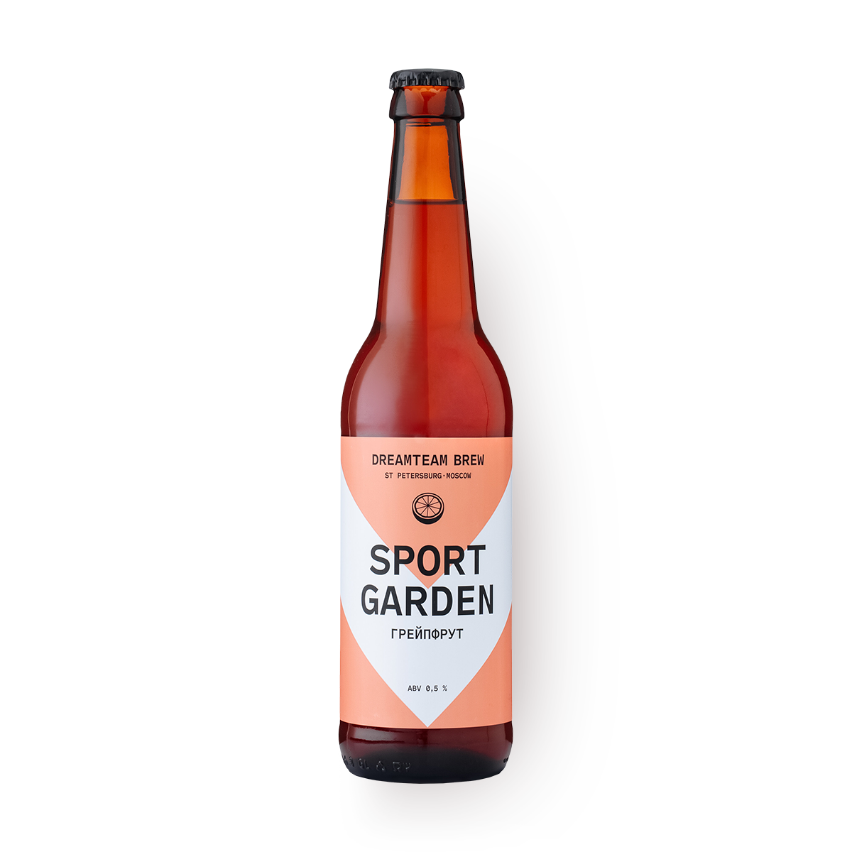 Изображение товара Пивной напиток безалкогольный Sport Garden Grapefruit Dreamteаm Brew нефильтрованный 450 мл