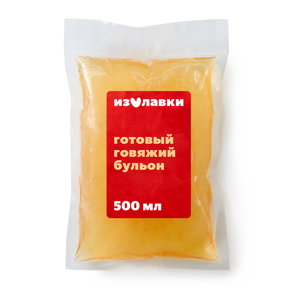Изображение товара Бульон говяжий «Из Лавки» замороженный 500 мл