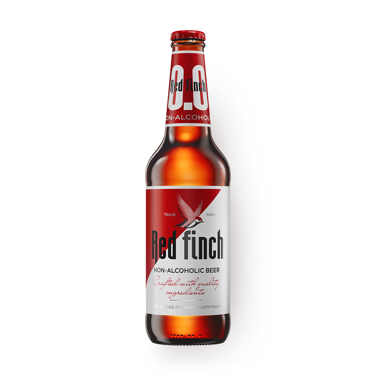 Изображение товара Пиво безалкогольное Red Finch 450 мл