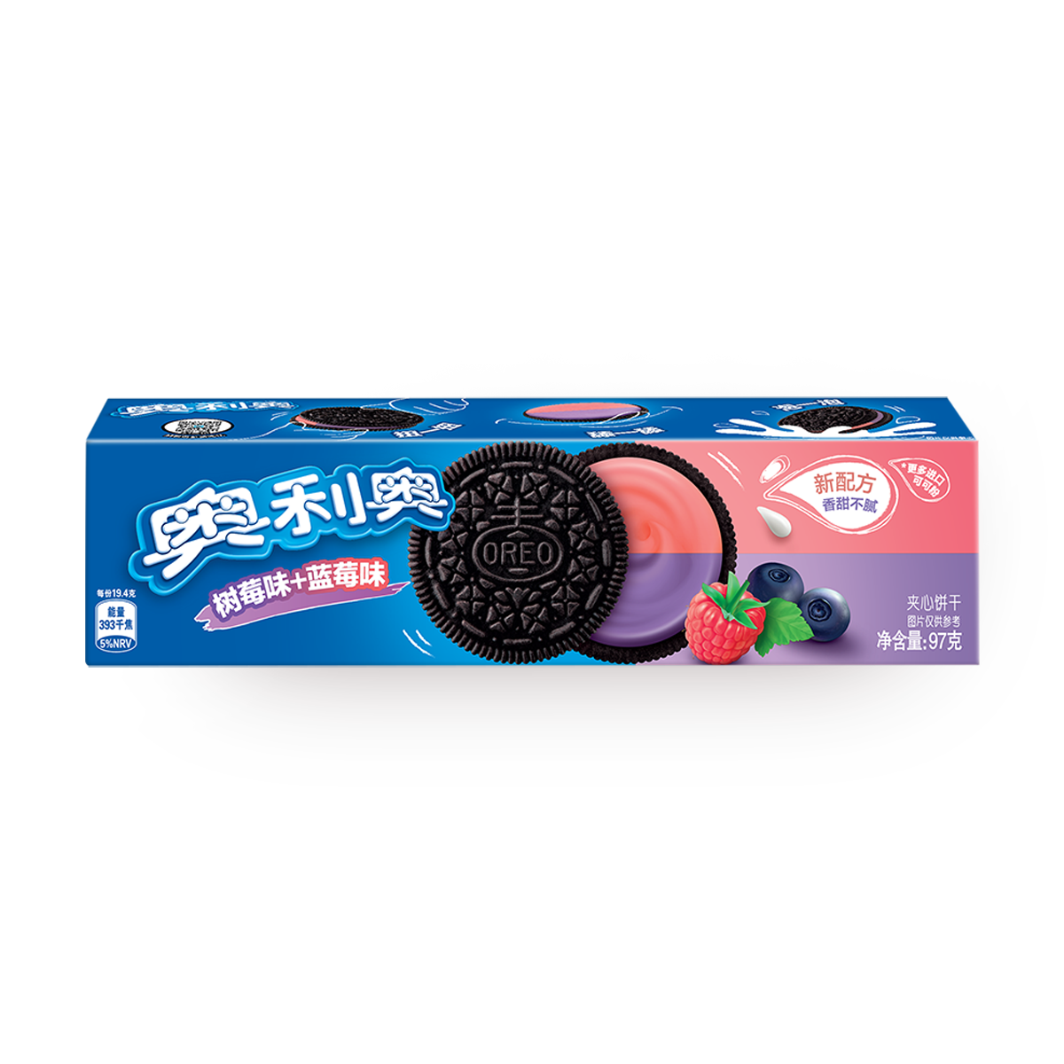 Изображение товара Печенье Oreo малина-голубика 97 г