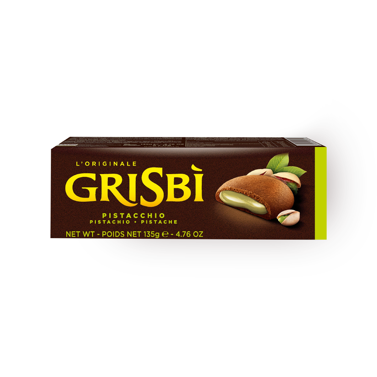 Изображение товара Печенье Grisbi с фисташковой начинкой 135 г