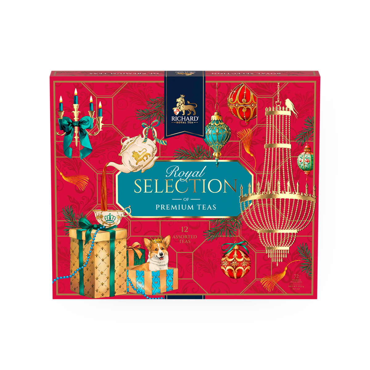 Изображение товара Чай чёрный Royal Selection Richard ассорти в пакетиках 72 шт.