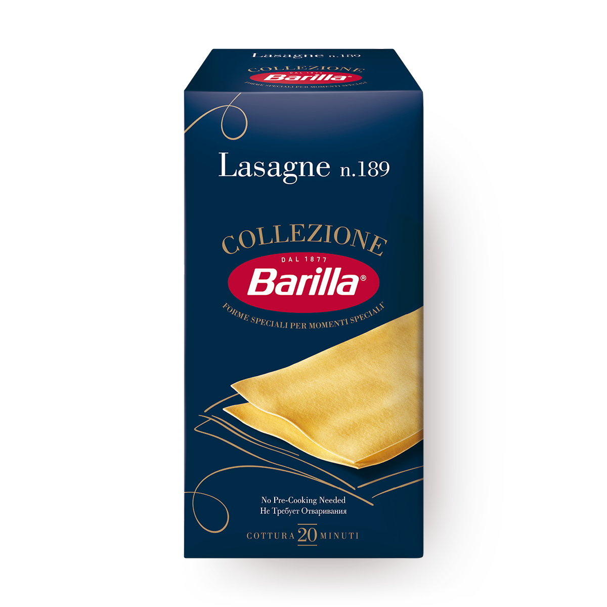 Изображение товара Листы для лазаньи Lasagne Barilla Collezione 500 г